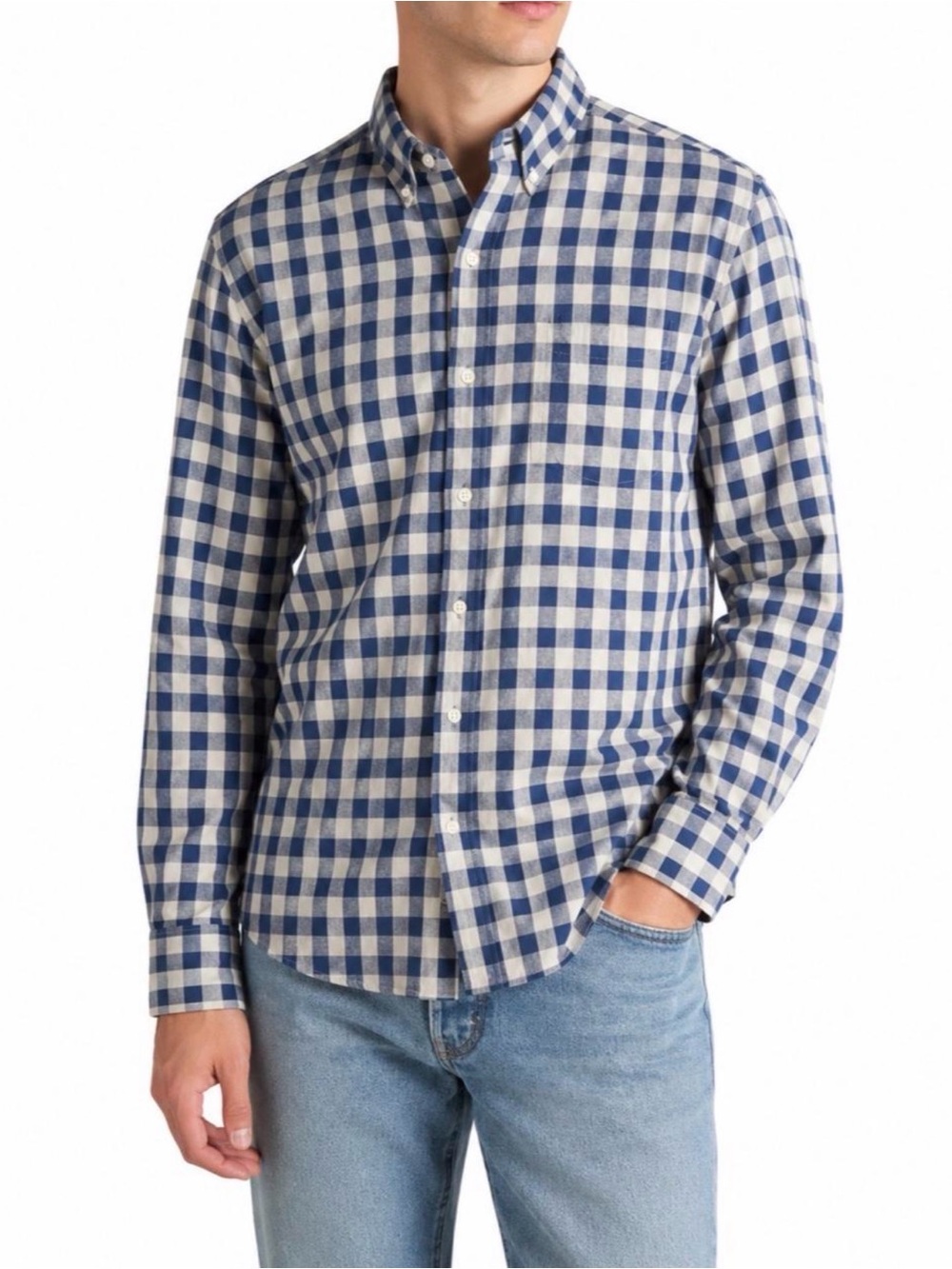 $90 Like New 📚 J.Crew Secret Wash Slim Untucked Shirt – Men’s Large
